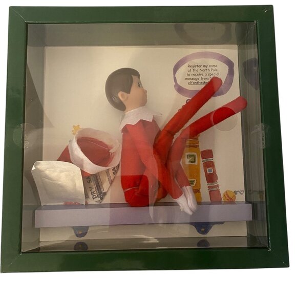 The Elf On The Shelf A Christmas Tradition Book & Boy Elf Set By Aebersold/Bell - Picture 6 of 7